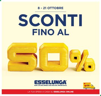 Volantino Esselunga - Esselunga valido dal 08/10 al 21/10 - pagina 1