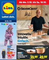 Lidl-Prospekt von Montag 05.10.
