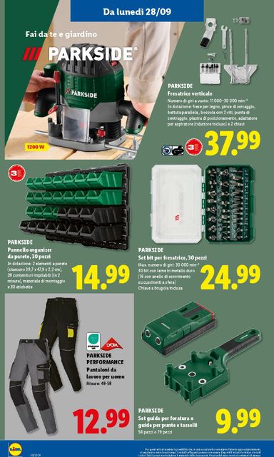 Volantino Lidl - Lidl valido dal 24/09 al 30/09 - pagina 38