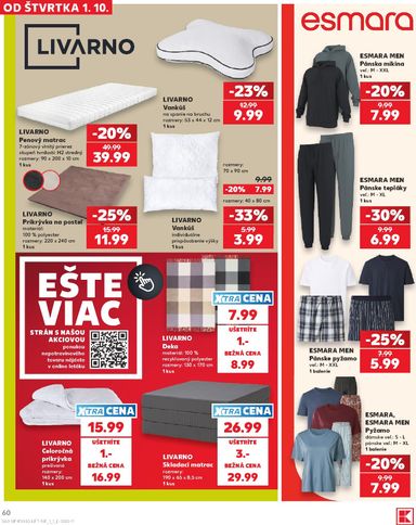 Leták Kaufland - Kaufland od 01.10. do 07.10. - strana 60
