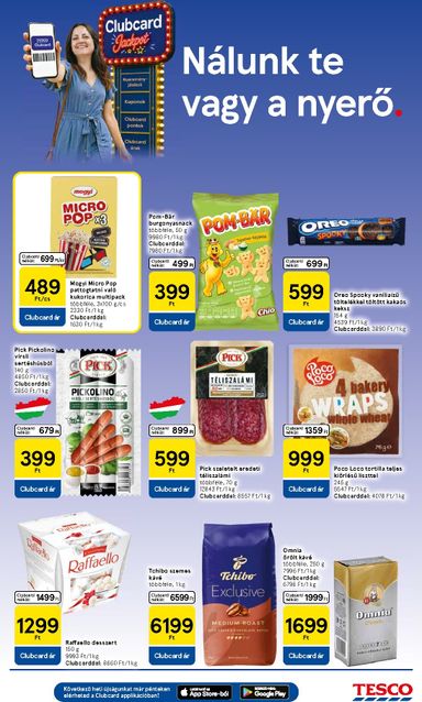 Akciós újság Tesco - Tesco érvényes 10.15.-tól 10.21.-ig - 5 oldal