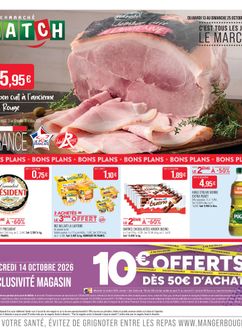Catalogue Match de du mardi 13/10