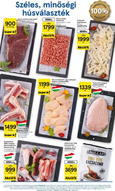 Akciós újság Tesco - Tesco érvényes 10.15.-tól 10.21.-ig - 3 oldal