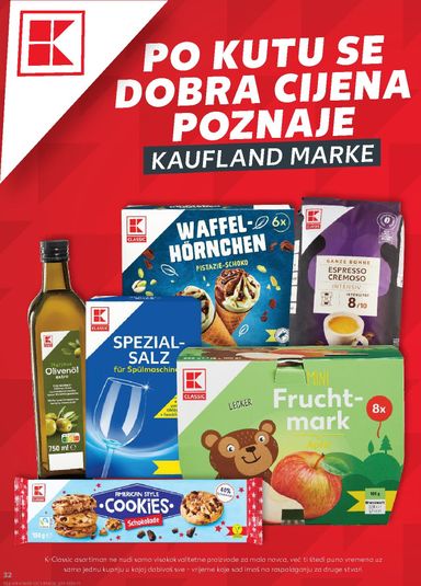 Katalog Kaufland - Kaufland - Ti si naš broj 1 vrijedi od 30.09. do 06.10. - stranica 32
