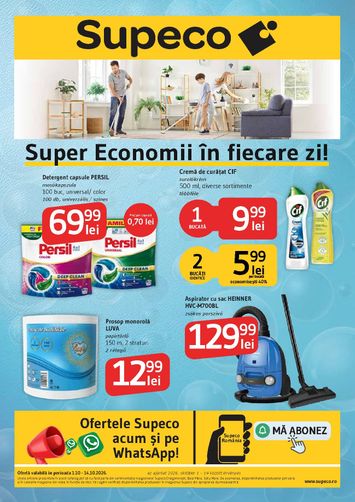 Catalogul Supeco - Supeco - Curatenie Bilingv de la 01.10. până la 14.10. - pagina 1