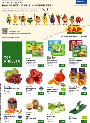 Prospekt CAP Markt - CAP Markt gültig ab 05.10. bis 10.10. - seite 1