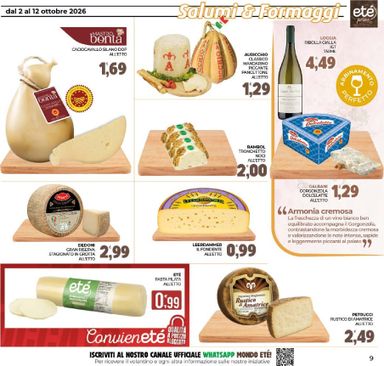 Volantino Eté - Eté - Prime valido dal 02/10 al 12/10 - pagina 9