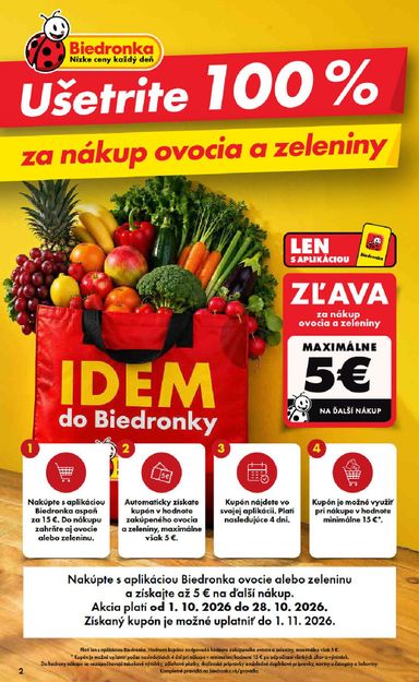 Leták Biedronka - Biedronka od 01.10. do 07.10. - strana 2