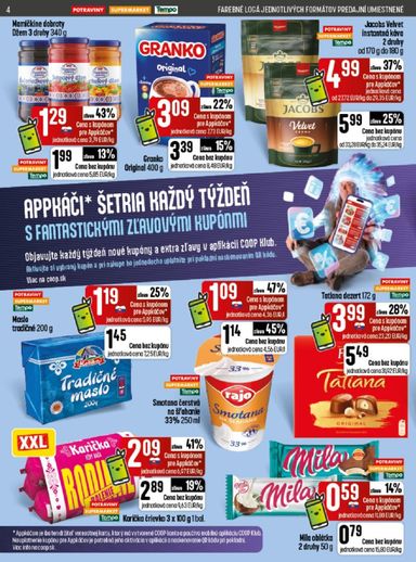 Leták COOP Jednota - COOP Jednota od 01.10. do 07.10. - strana 4