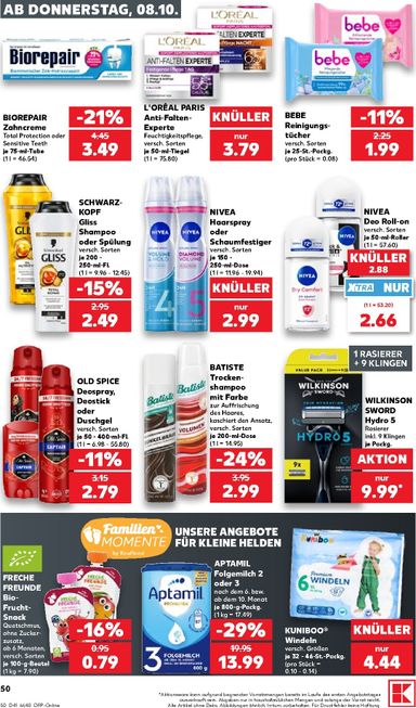 Leták Kaufland Německo - Kaufland Německo od 08.10. do 14.10. - strana 50