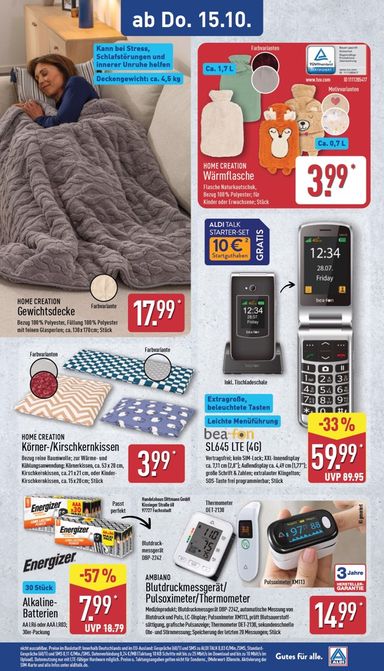 Prospekt ALDI Nord - ALDI NORD - Ausblick gültig ab 12.10. bis 17.10. - seite 12
