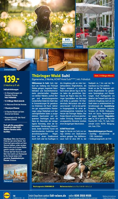 Prospekt Lidl - Lidl - Urlaub mit Hund gültig ab 29.07. bis 31.12. - seite 16