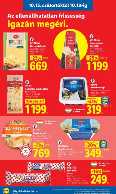 Akciós újság Lidl - Lidl érvényes 10.15.-tól 10.21.-ig - 8 oldal