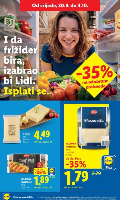 Katalog Lidl - Lidl vrijedi od 28.09. do 04.10. - stranica 56