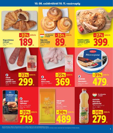 Akciós újság Lidl - Lidl - Debrecen, Veszprém érvényes 10.08.-tól 10.11.-ig - 3 oldal