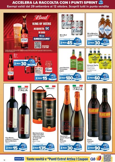 Volantino Carrefour - Carrefour - Punti Sprint Payback valido dal 29/09 al 12/10 - pagina 12