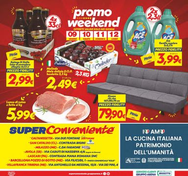 Volantino Super Conveniente - Super Conveniente - Caltanissetta, San Cataldo, Avola, Lascari, Milazzo, Barcellona Pozzo di Gotto valido dal 02/10 al 12/10 - pagina 28