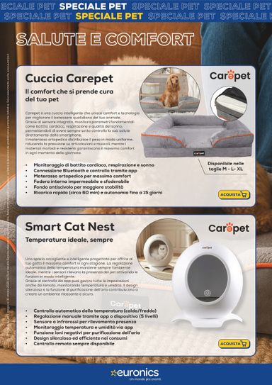 Volantino Euronics - Euronics - Speciale Pet valido dal 05/05 al 30/10 - pagina 4