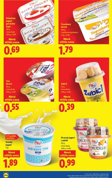 Leták Lidl - Lidl - Dlhodobo zlacnené od 03.07. do 31.12. - strana 14