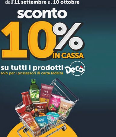 Volantino Decò - Decò - Supermercati/Maxistore/Local valido dal 02/10 al 12/10 - pagina 10