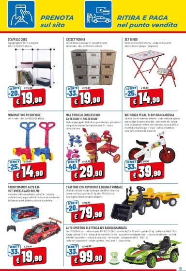 Volantino DPiù - DPiù - Solo Online valido dal 01/10 al 28/10 - pagina 19