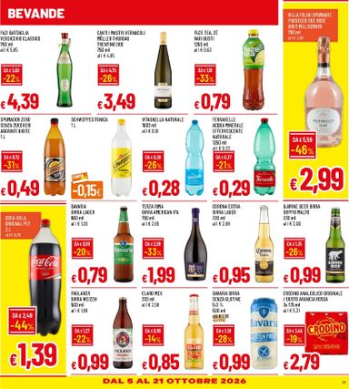 Volantino Galassia - Galassia - Buono Spesa 20% valido dal 30/09 al 21/10 - pagina 21