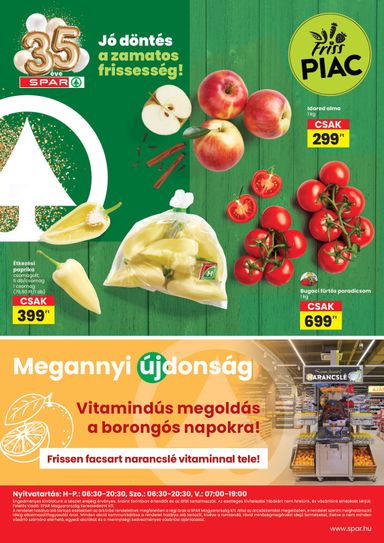 Akciós újság INTERSPAR - Interspar - Hódmezővásárhely, Kaszap u. 20. érvényes 10.08.-tól 10.14.-ig - 4 oldal