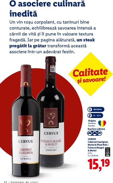 Catalogul Lidl - Lidl - De vinuri de la 28.09. până la 31.10. - pagina 42