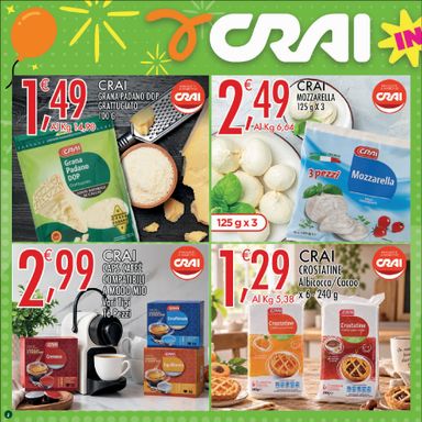 Volantino Crai - Crai valido dal 15/10 al 25/10 - pagina 2