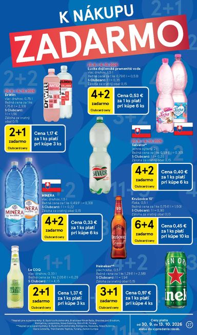 Leták Tesco - Tesco supermarket od 30.09. do 06.10. - strana 27