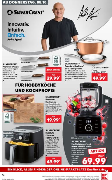 Leták Kaufland Německo - Kaufland Německo od 08.10. do 14.10. - strana 54