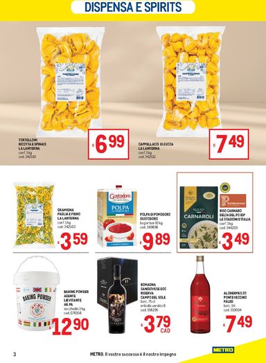 Volantino METRO - Metro - Emilia valido dal 24/09 al 21/10 - pagina 3