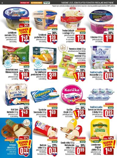 Leták COOP Jednota - COOP Jednota od 01.10. do 07.10. - strana 6