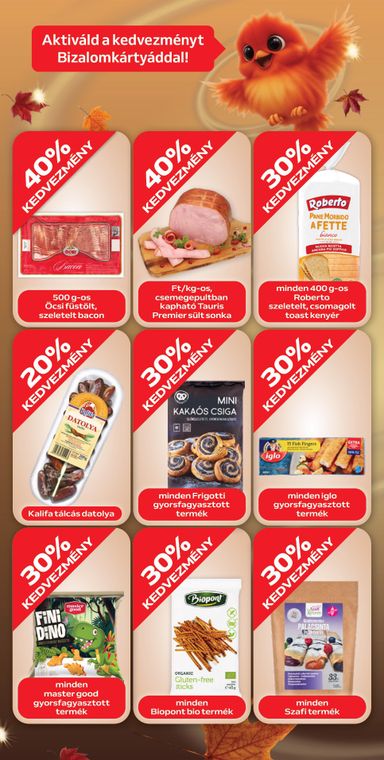 Akciós újság Auchan - Auchan - Őszi kuponnapok érvényes 10.01.-tól 10.11.-ig - 10 oldal