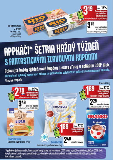 Leták COOP Jednota - COOP Jednota - Tempo od 24.09. do 30.09. - strana 8