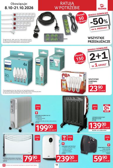 Gazetka Selgros - Selgros cash&carry - Katalog Elektro AGD od 08.10. do 21.10. - strona 16