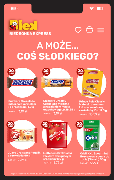 Leták Biedronka - Biedronka - BIEK od 02.10. do 31.10. - strana 16