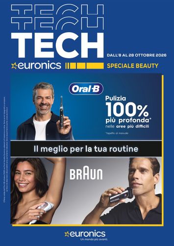Volantino Euronics - Euronics - Beauty valido dal 08/10 al 28/10 - pagina 1