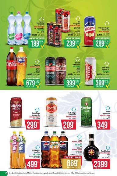 Akciós újság Coop - Coop - Észak-Kelet érvényes 10.15.-tól 10.21.-ig - 10 oldal