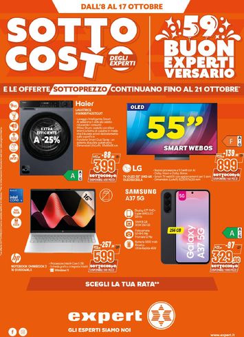 Volantino Expert - expert valido dal 08/10 al 21/10 - pagina 1