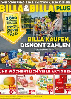BILLA-Flugblatt gültig ab Donnerstag 08.10.