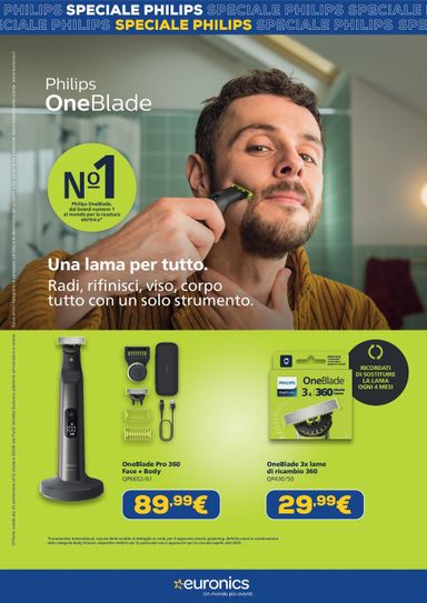 Volantino Euronics - Euronics - Speciale Philips valido dal 21/09 al 11/10 - pagina 4