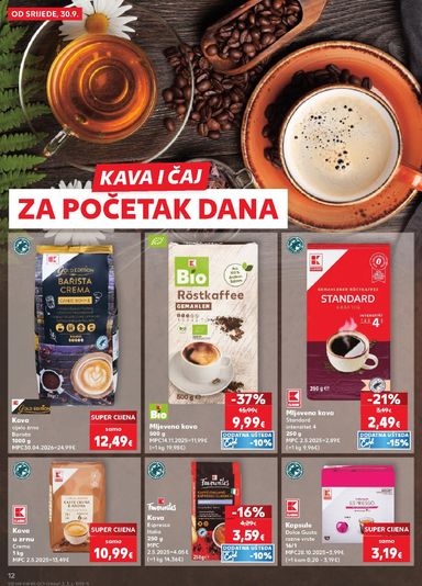 Katalog Kaufland - Kaufland - Ti si naš broj 1 vrijedi od 30.09. do 06.10. - stranica 12