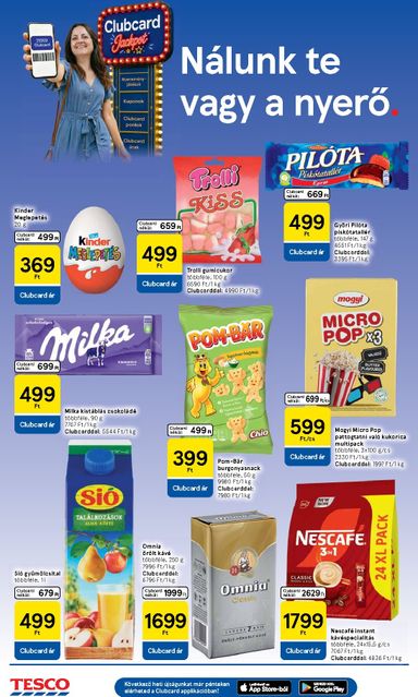Akciós újság Tesco - Tesco szupermarket érvényes 10.08.-tól 10.14.-ig - 4 oldal