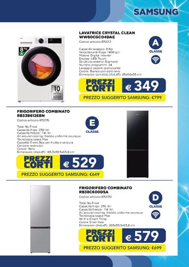 Volantino Esselunga - Esselunga - Speciale Elettrodomestici valido dal 15/07 al 01/11 - pagina 5