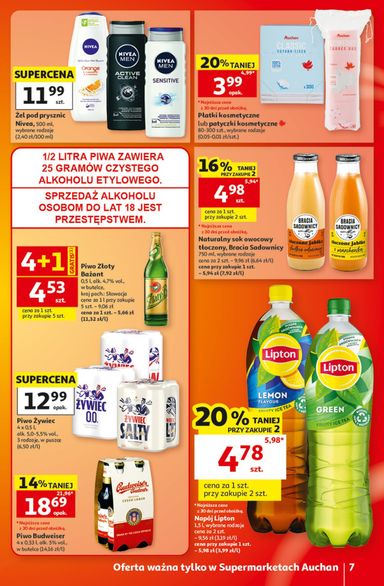 Gazetka Auchan - Supermarket Auchan od 01.10. do 07.10. - strona 7
