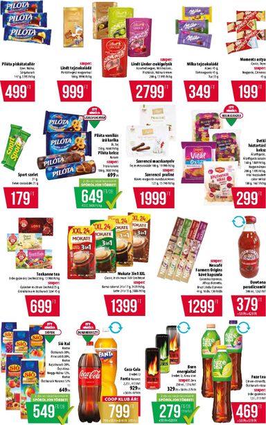 Akciós újság Coop - Coop - Tisza - Abc-Szuper érvényes 10.08.-tól 10.14.-ig - 17 oldal
