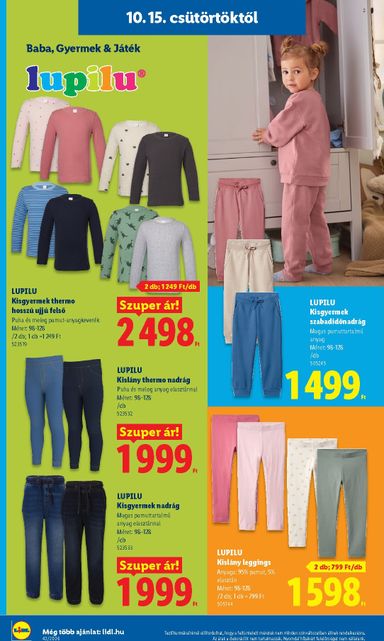 Akciós újság Lidl - Lidl - Nonfood érvényes 10.15.-tól 10.21.-ig - 10 oldal