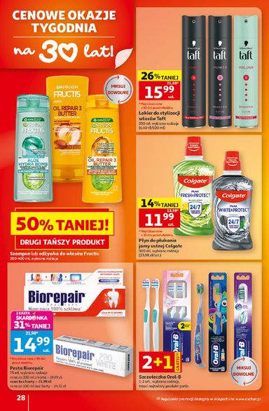Gazetka Auchan - Hipermarket Auchan od 01.10. do 07.10. - strona 28