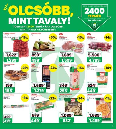 Akciós újság INTERSPAR - INTERSPAR érvényes 10.08.-tól 10.14.-ig - 3 oldal